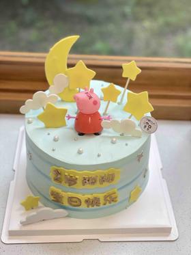小猪佩奇奶油蛋糕 下单前请仔细阅读商品详情
