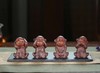 四不猴. 原矿紫泥.长6cm*宽4cm*高4cm.氿韵非礼勿视，非礼勿听，非礼勿言，非礼勿动 商品缩略图8
