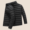 【新款DK】大依优型大码男装立领轻薄羽绒服大号外套休闲加肥加大胖子穿 商品缩略图3
