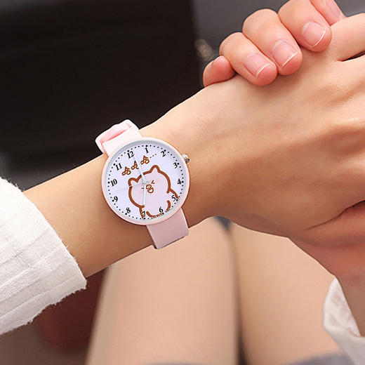【手表】韩版个性儿童手表女学生潮流小清新简约风潮流可爱手表 商品图1