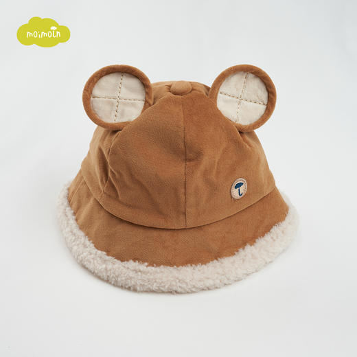 moimoln小云朵童装2021年冬季新品男女宝宝加绒休闲帽子保暖LQW1IZCA02 商品图1