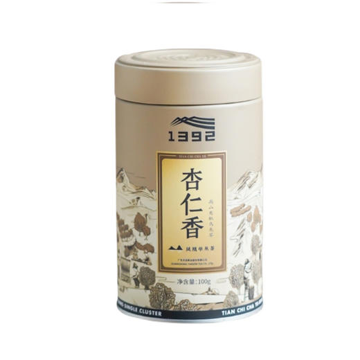 天池七彩系列 杏仁香锯朵仔潮州凤凰单丛茶 高山茶叶乌龙茶100g 商品图0