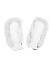 Goldbergh - HILL mittens Real Coyate and Fox Fur - White - 女装 - 滑雪手套 - 白色 商品缩略图1