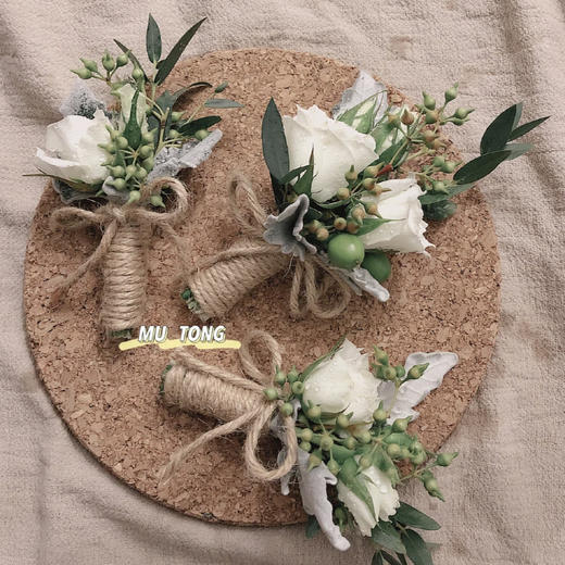 胸花44-白色 商品图0