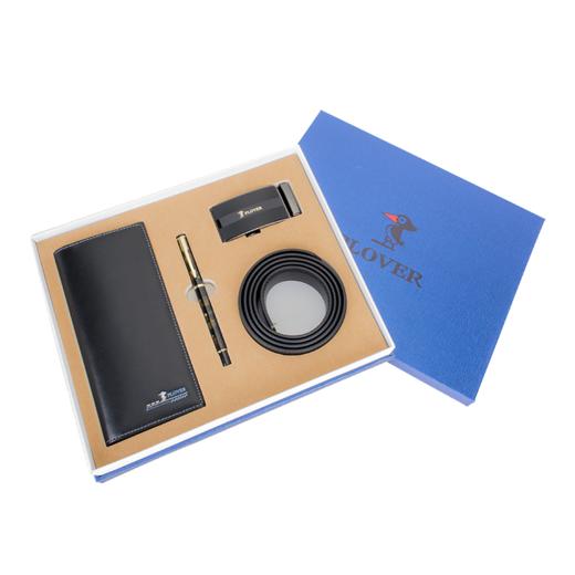 【献礼父亲节】PLOVER香港啄木鸟钱包皮带套装   GD81223-3A 商品图0