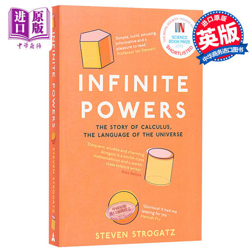 【中商原版】无穷的力量：微积分揭示宇宙的秘密 英文原版 Infinite Powers: The Story of Calculus Steven Strogatz 商品图0