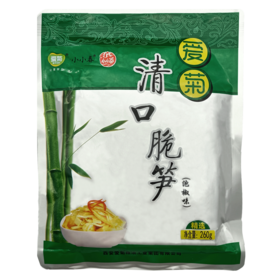 爱菊清口脆笋260g