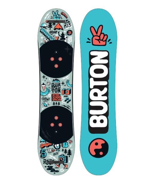 【七折清仓】BURTON/伯顿 Flat 儿童滑雪单板滑雪板固定器套装107311 商品图3