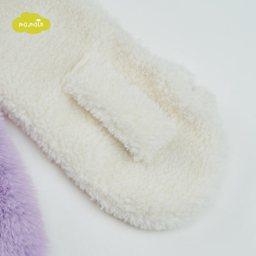 【尺码偏小请拍大一码】moimoln小云朵童装2021年冬季新款女宝宝围巾儿童卡通保暖围巾LQW1IAMF10 商品图4