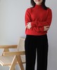半高领纯色羊绒衫 商品缩略图4