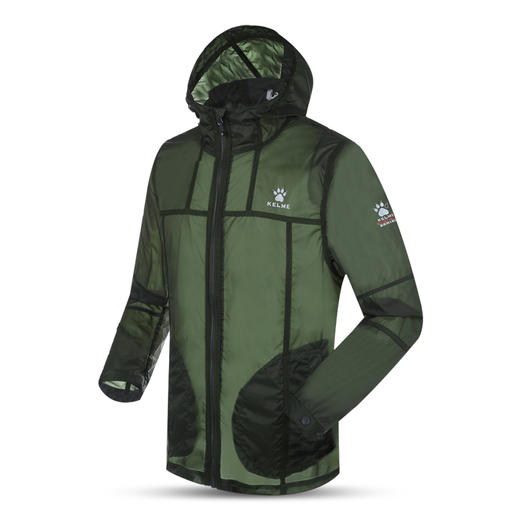 卡尔美休闲户外男式皮肤风衣K16C304 商品图6