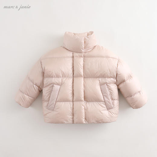 【马克珍妮 卢芙】冬装 女童护领超轻保暖羽绒服213603 商品图2