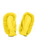 Goldbergh - HANDO mittens real coyote + real fox fur - neon yellow - 戈德堡 - 手套 - 黄色 商品缩略图1