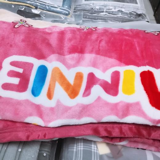 特价.迪士尼米妮欢乐毯DSN16-TZ051（每批花色样式不同随机发） 商品图0