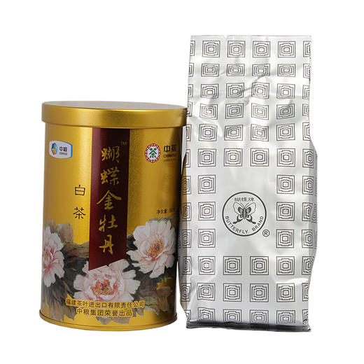 中粮-中茶2017年(2014年老白茶)福鼎白茶2015版5110金牡丹50克/罐 商品图6