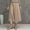 Famecoco范可儿优雅纱裙半身裙秋冬时尚百褶裙F218HA011 商品缩略图2