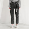Famecoco范可儿裤子设计感小众秋冬季直筒宽松牛仔裤F218GA005 商品缩略图0