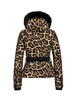 Goldbergh - Fierce Jacket Real Fox Fur - Jaguar - 女装 - 滑雪夹克 - 豹纹 商品缩略图2