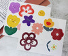 多彩花朵插件插卡 小花花束 笑脸小花小熊 蛋糕装饰纸插件 商品缩略图0