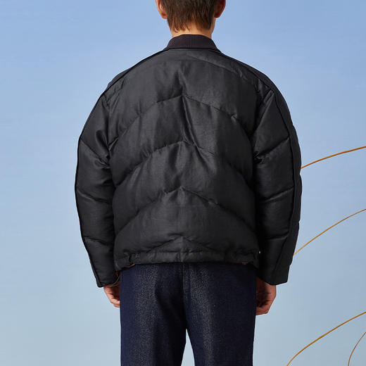 TANGY Collection/天意精品2021年秋冬新品植物染莨绸保暖羽绒服 商品图2