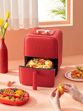 日本bruno空气炸锅家用十大品牌2021新款多功能无油智能西屋小型【BPQ】