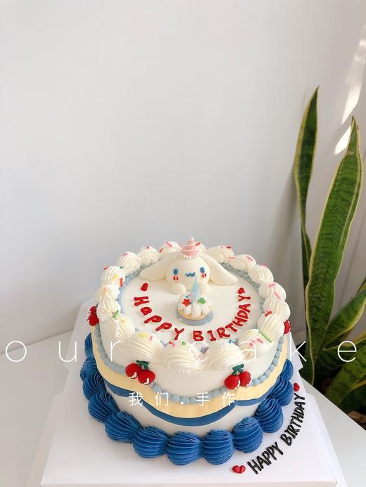 立体玉桂狗/大耳狗卡通复古手绘蛋糕-低糖处理无添加 商品图2