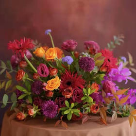 会议桌花37（可选择色系，花材品种随机）