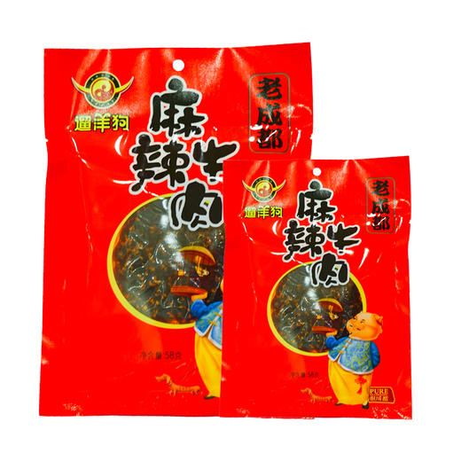 遛洋拘麻辣牛肉干【70g】 商品图0
