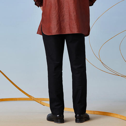 TANGY Collection/天意精品2021年秋冬新品棉直筒男士休闲裤 商品图2