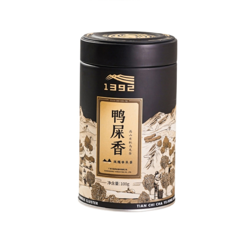 天池七彩系列 鸭屎香银花香潮州凤凰单丛茶乌龙茶青茶单枞100g