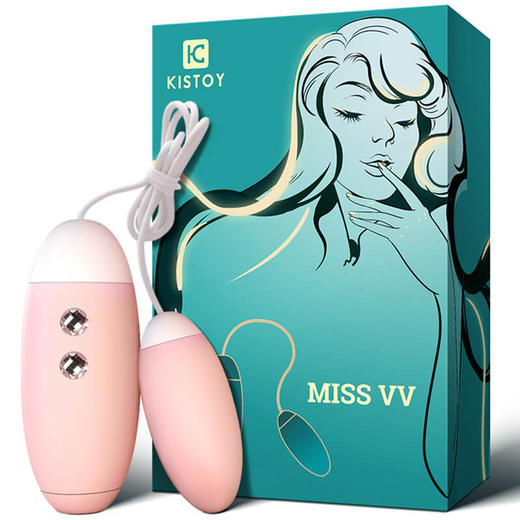 【C点G点双倍潮水】KISSTOY miss VV情趣高潮跳蛋(粉色/蓝色)双跳蛋 商品图10