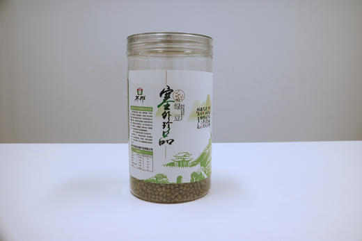 荞邦 免淘洗明绿豆，水晶易拉罐桶装500g 商品图2