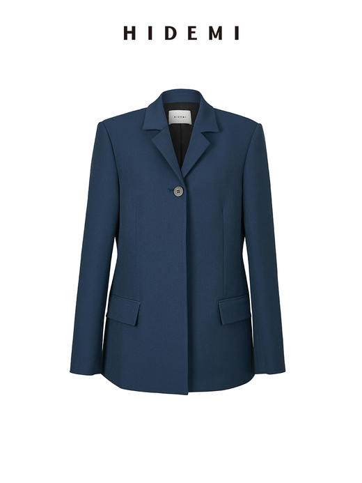 HIDEMI夜蓝一粒扣西装套装 一粒扣西装/长裤 商品图8
