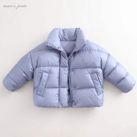 【马克珍妮 卢芙】冬装 女童护领超轻保暖羽绒服213603 商品图0