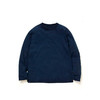 日本 hobo ARTISAN L/S CREW NECK 职人制植物蓝染重磅棉圆领卫衣 商品缩略图4