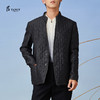 TANGY Collection/天意精品2021年秋冬新品男士立领莨绸棉衣外套 商品缩略图0