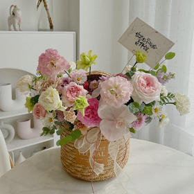 花艺 帽子花筐 · 花篮