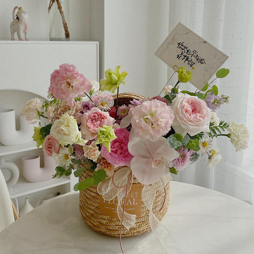 花艺 帽子花筐 · 花篮 商品图0