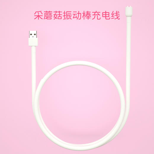 【充电线】女用震动棒独立充电线采蘑菇女性玩具自慰器成人情趣用品 商品图0
