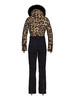 Goldbergh - Lynx Ski Suit Real Fox Fur - Jaguar - 女装 - 连体滑雪服 - 豹纹 商品缩略图4