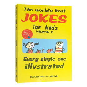 给孩子的笑话绘本1 英文原版 The World's Best Jokes for Kids Volume 1 幽默笑话 脑筋急转弯 英文版进口原版英语书籍