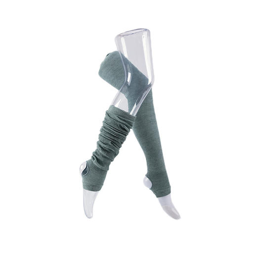 踩脚袜套 | 2021款精梳棉薄款堆堆长筒过膝瑜伽踩脚袜 商品图1