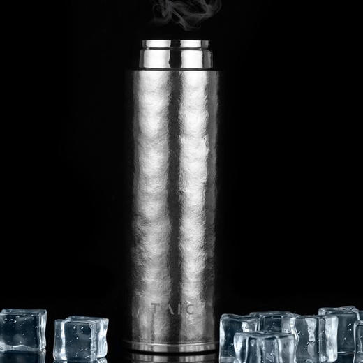 TAIC-太可纯钛双层真空保温杯带茶滤茶漏泡茶杯高档礼品杯 商品图1