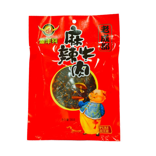 遛洋拘麻辣牛肉干【70g】 商品图1