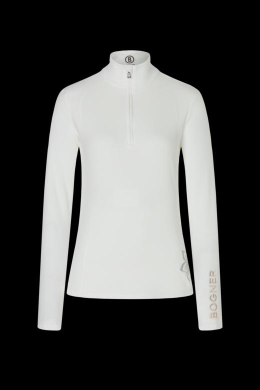 Bogner - MADITA FIRST LAYER in white - 博格纳 - 拉链上衣 - 白色 商品图0