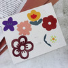 多彩花朵插件插卡 小花花束 笑脸小花小熊 蛋糕装饰纸插件 商品缩略图3