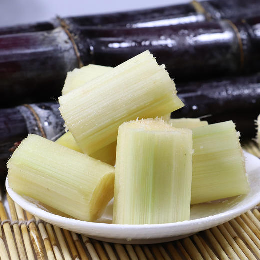 广西 黑皮甘蔗 新鲜整根  9斤（5-8段）黑皮甜杆新鲜当季水果（送甘蔗刀） 商品图3