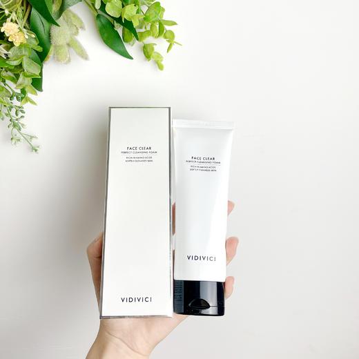 韩国vidivici女神蚕丝泡沫氨基酸洗面奶 小山茶花 女温和玻尿酸保湿 商品图3