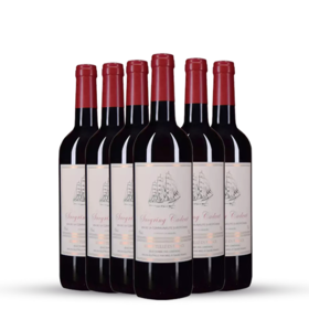 6瓶卡黛干红葡萄酒13度