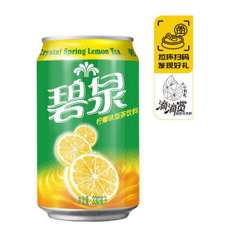 屈臣氏碧泉柠檬茶饮料  330ml*24罐 整箱装 商品图1